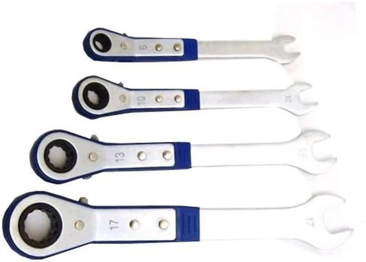 4pc Combination Ratchet Wrench set