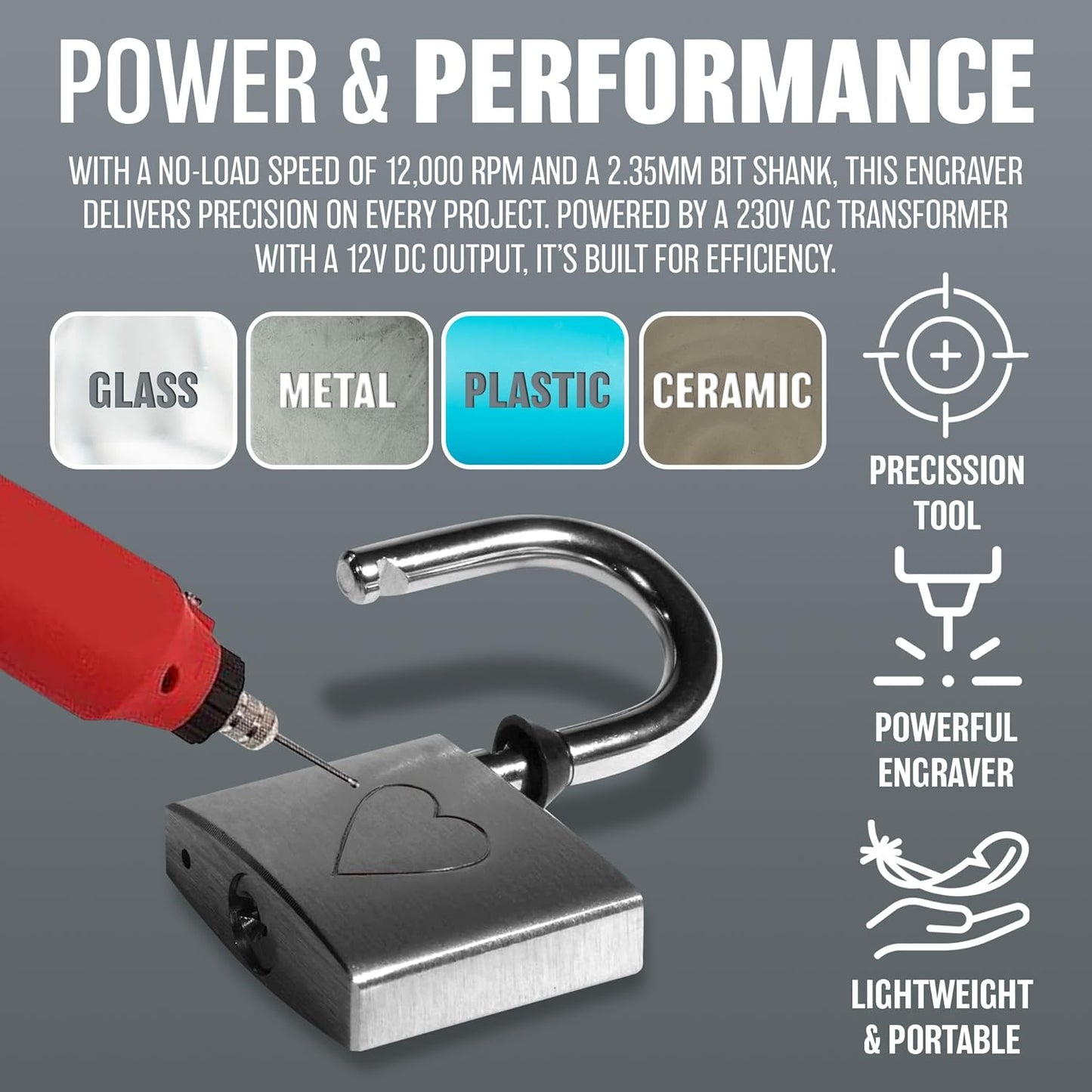 Mini engraver Kit New
