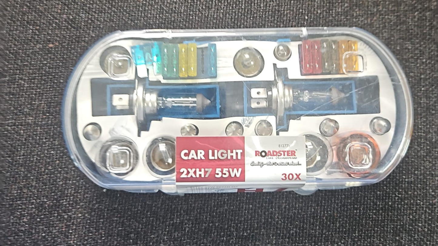 H1 , H4 & H7 Bulbs Travel Set