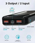 Power Bank 27,000mAh, PD3.0 QC4.0 22.5W Fast Charging PD20W USB C Power Bank M3HL