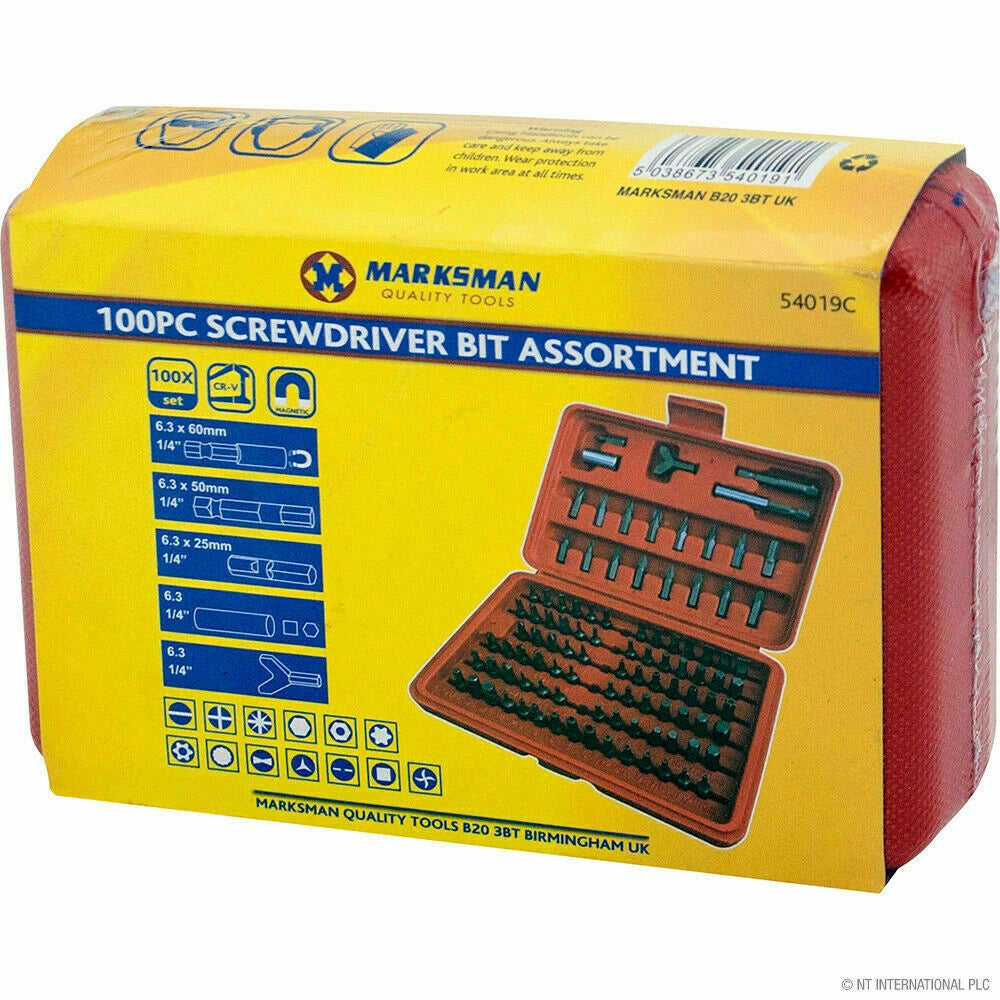 100pc Screwdriver Bit Set