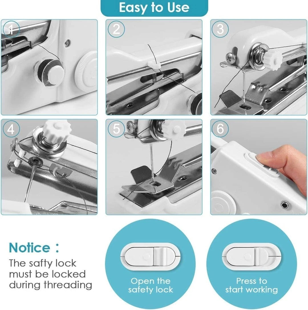 Mini Handheld Cordless Sewing Machine