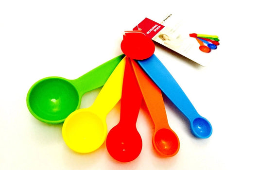 5pc Mini Measuring Spoon - Assorted Colours