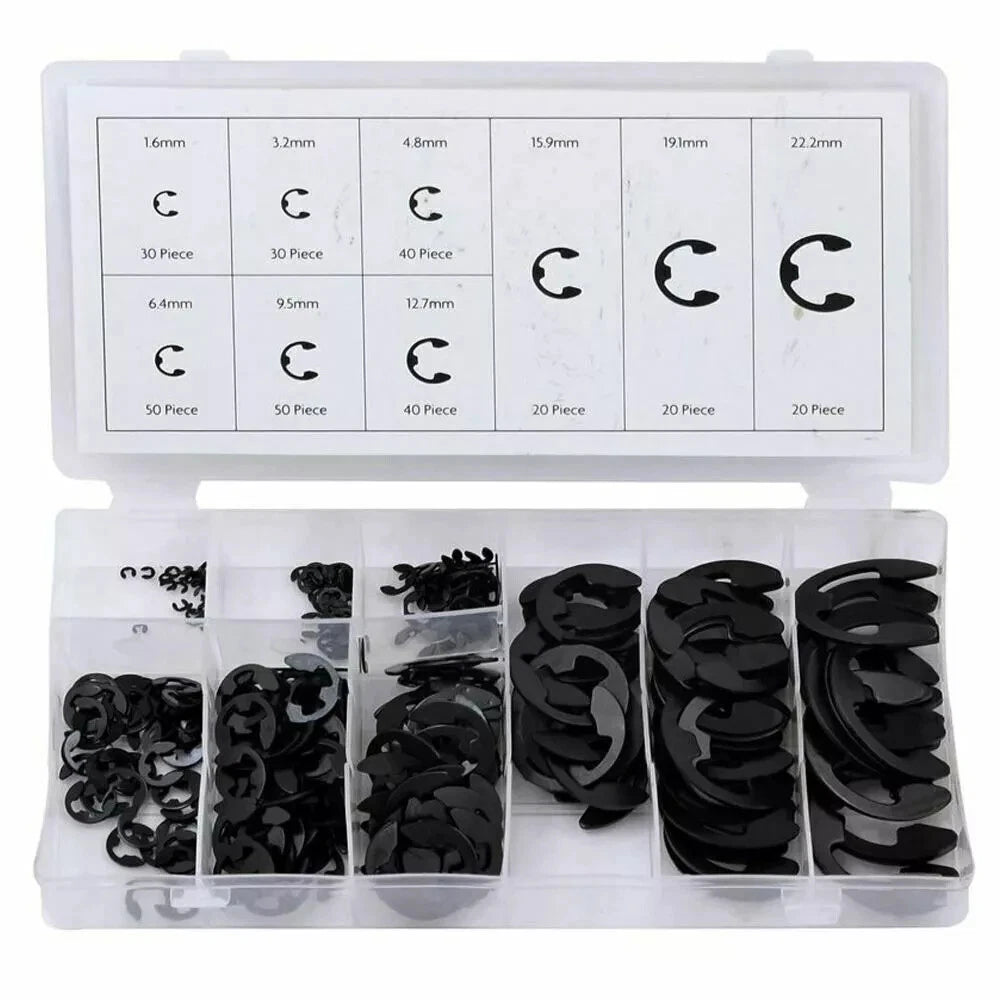 300pc E clips Assortment box