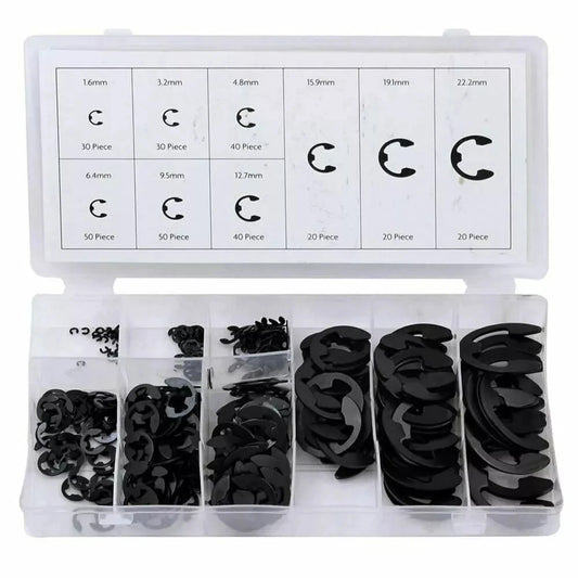 300pc E clips Assortment box