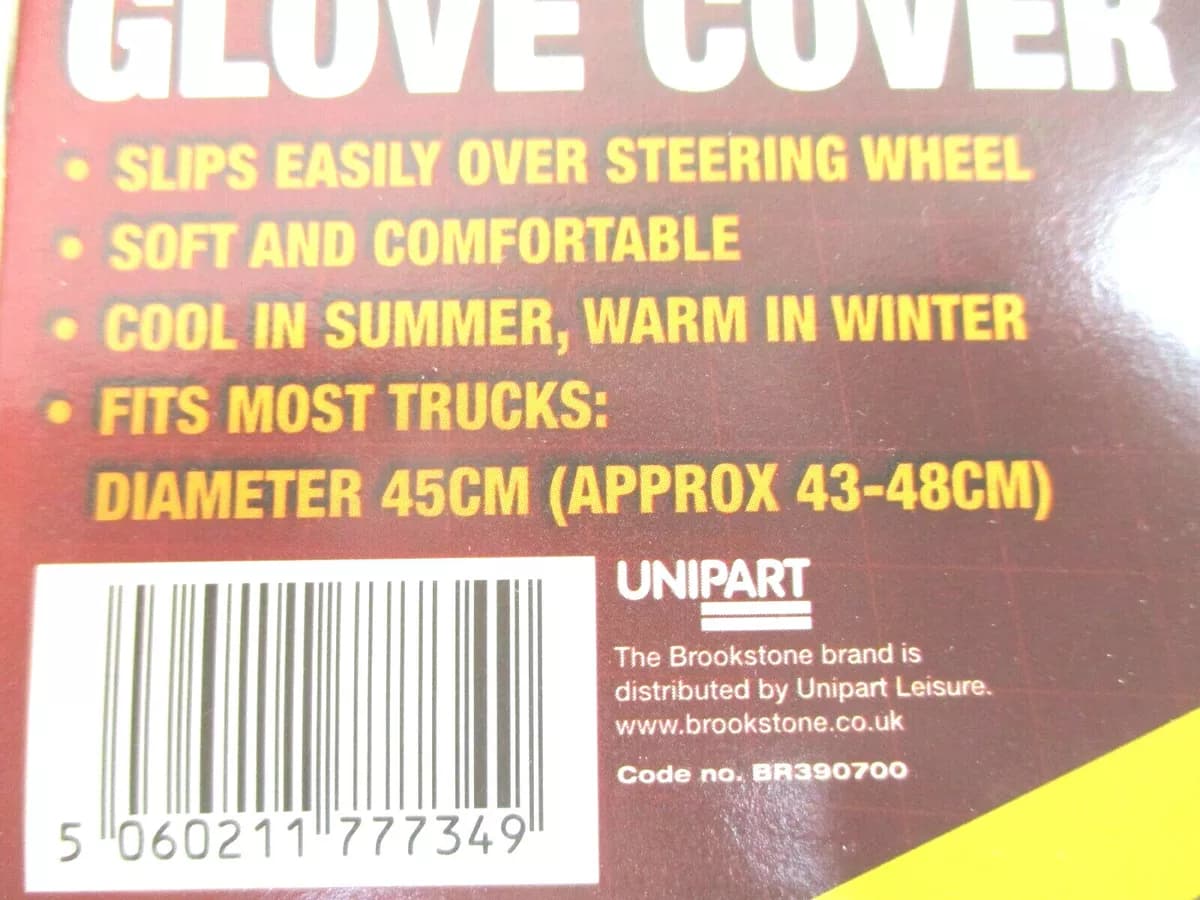 The BROOKSTONE Truckers Steering Wheel Cover