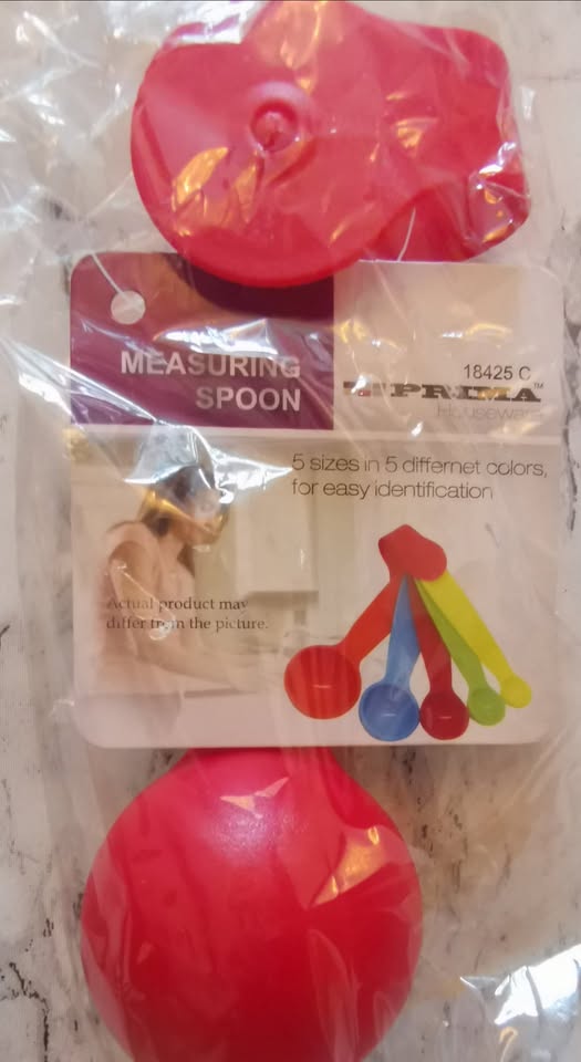5pc Mini Measuring Spoon - Assorted Colours