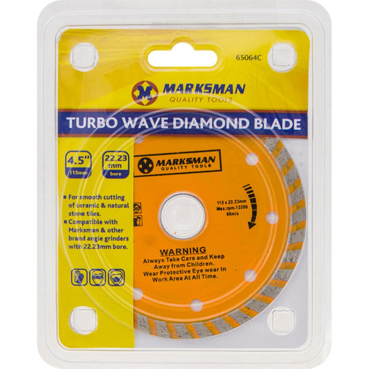 Marksman turbo wave diamond blade