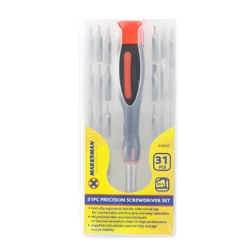 31pc Marksman Precision Screwdriver set