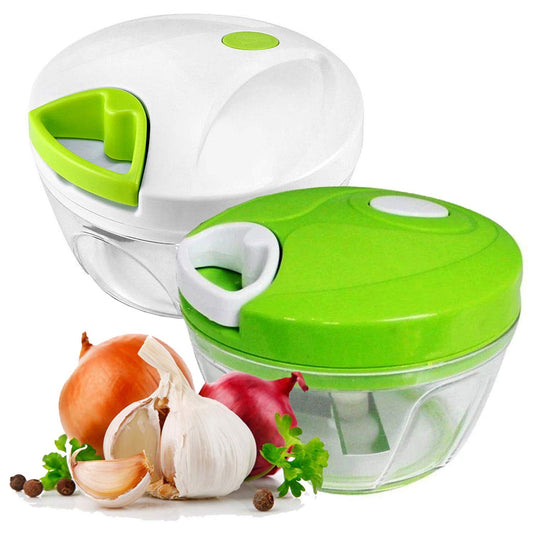 Manual Food Chopper Pull String (Green)